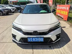 2022 Honda Civic 240TURBO CVT, белый — фото 2