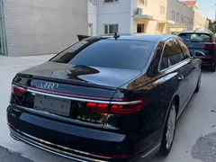 2022 Audi A8L Horch L Horch Founder Edition Legend, чёрный — фото 9