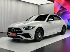 2022 Mercedes-Benz C-Class C 260 L Sport, белый — фото 1