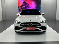 2022 Mercedes-Benz C-Class C 260 L Sport, белый — фото 2