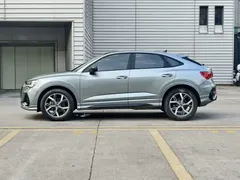 2021 Audi Q3 Sportback 40 TFSI, зелёный — фото 2