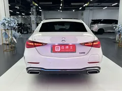 2023 Mercedes-Benz C-Class C 350 eL PHEV, белый — фото 11