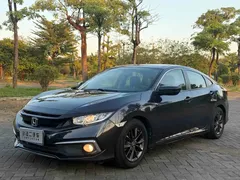 2019 Honda Civic 220TURBO CVT, синий — фото 1