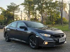 2019 Honda Civic 220TURBO CVT, синий — фото 3