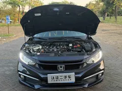 2019 Honda Civic 220TURBO CVT, синий — фото 17