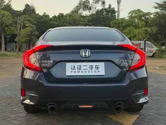 2019 Honda Civic 220TURBO CVT, синий — фото 25