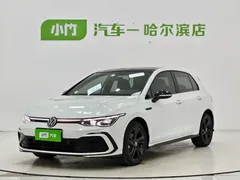2023 Volkswagen Golf 280TSI DSG R-Line Lite, белый — фото 1