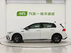 2023 Volkswagen Golf 280TSI DSG R-Line Lite, белый — фото 4