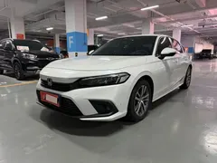 2023 Honda Civic 240TURBO CVT, белый — фото 1