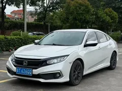 2019 Honda Civic 220TURBO CVT, белый — фото 1