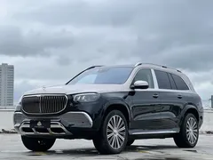 2021 Mercedes-Benz Maybach GLS 600 4MATIC, чёрный — фото 2