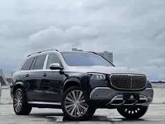 2021 Mercedes-Benz Maybach GLS 600 4MATIC, чёрный — фото 4