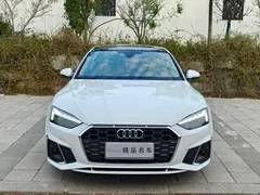 2021 Audi A5 Sportback 40 TFSI Fashion, белый — фото 2