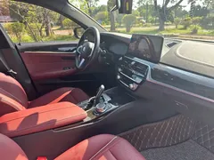 2021 BMW 5 Series 525Li M Sport Package, белый — фото 16