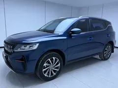 2021 Geely Vision X6 PRO 1.4T AT Premium, синий — фото 1