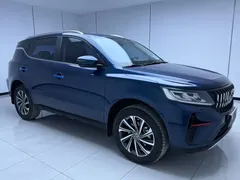 2021 Geely Vision X6 PRO 1.4T AT Premium, синий — фото 3