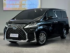 2020 Toyota Vellfire 2.5L Hybrid HV Premium, чёрный — фото 1