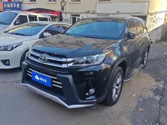 2021 Toyota Highlander 2.0T 2WD Elite 5-seat, чёрный — фото 1