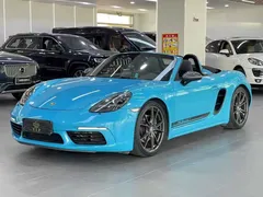 2019 Porsche 718 Boxster T 2.0T, синий — фото 1