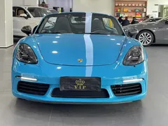2019 Porsche 718 Boxster T 2.0T, синий — фото 2