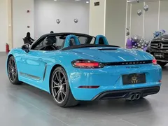 2019 Porsche 718 Boxster T 2.0T, синий — фото 7
