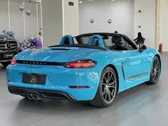 2019 Porsche 718 Boxster T 2.0T, синий — фото 9