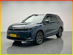 2024 Aito M7 1.5T Smart Driving 4WD Ultra 5-seat, синий — фото 1