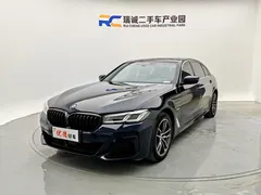 2022 BMW 5 Series 535Le PHEV Pioneer M Sport Package, чёрный — фото 1