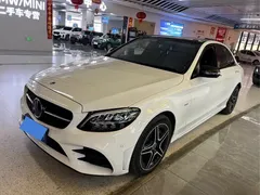 2021 Mercedes-Benz C-Class C 260 L Sport, белый — фото 1
