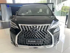 2020 Lexus LM 300h 7-seat, чёрный — фото 2
