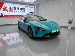 2024 Xiaomi SU7 RWD Long Range Smart Driving, синий — фото 3