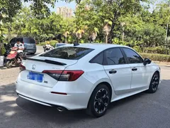 2022 Honda Civic 240TURBO CVT, белый — фото 4