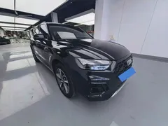 2023 Audi Q5L 40T Luxury Dynamic, чёрный — фото 3