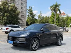 2022 Porsche Cayenne 3.0T Platinum, чёрный — фото 1