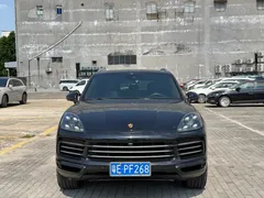 2022 Porsche Cayenne 3.0T Platinum, чёрный — фото 2