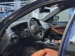 2021 BMW 5 Series 530Li Premium M Sport Package, чёрный — фото 5