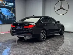 2021 BMW 5 Series 530Li Premium M Sport Package, чёрный — фото 7