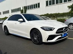 2022 Mercedes-Benz C-Class C 260 L Sport, белый — фото 1