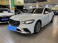 2022 Mercedes-Benz S-Class S 400 L Business, белый — фото 1