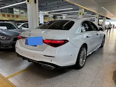 2022 Mercedes-Benz S-Class S 400 L Business, белый — фото 3