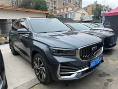 2021 Geely Monjaro 2.0TD High Power AT 4WD Flagship, синий — фото 2