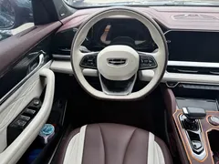 2021 Geely Monjaro 2.0TD High Power AT 4WD Flagship, синий — фото 8