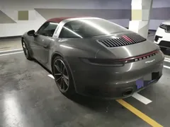2020 Porsche 911 Targa 4 3.0T, зелёный — фото 2