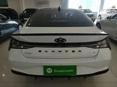 2022 Hyundai Elantra 240TGDi DCT LUX Premium, белый — фото 6