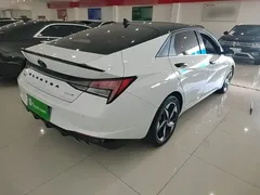2022 Hyundai Elantra 240TGDi DCT LUX Premium, белый — фото 7