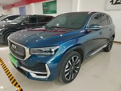 2021 Geely Monjaro 2.0TD DCT 2WD EVO Premium, синий — фото 2
