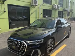 2023 Audi A8L 55 TFSI quattro Flagship, чёрный — фото 3
