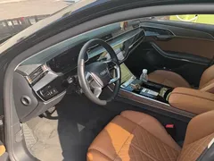 2023 Audi A8L 55 TFSI quattro Flagship, чёрный — фото 4