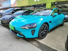 2024 Xiaomi SU7 RWD Long Range Smart Driving, синий — фото 1