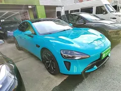 2024 Xiaomi SU7 RWD Long Range Smart Driving, синий — фото 4